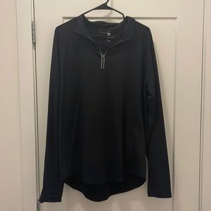 Men’s Black All in Motion 1/4 Zip Large
